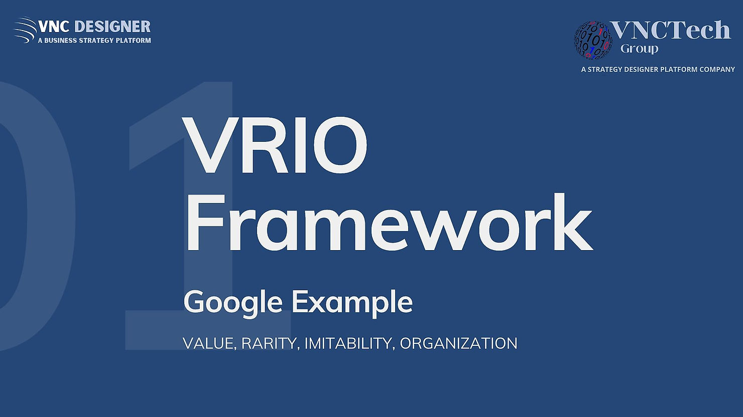 VRIO Analysis - Google Example